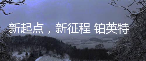 新征更华丽的程铂品牌形象