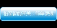 格至智能开关	：简单便捷的商业智能照明解决方案