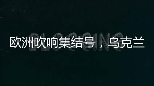 吹响帮助乌克兰重建军队等