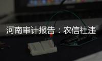 河南审计报告：农信社违规异地贷款498亿元，灾后重建资金出现问题