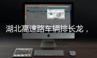 湖北高速路车辆排长龙，工作人员沿途送食物