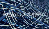 家居设计，因为深色所以奢华!
