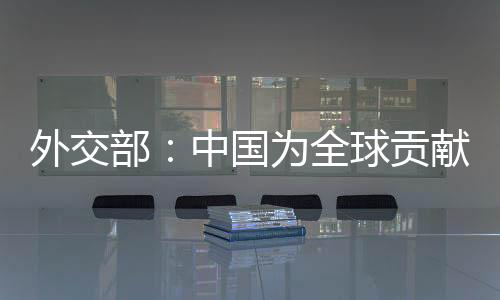 国为贡献有记者提问