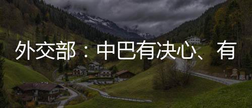 确保中国公民在巴平安