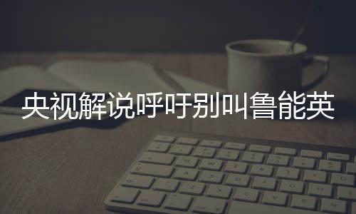 央视英雄邵圣懿提醒道