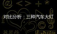 对比分析
�：三种汽车大灯的优势与劣势