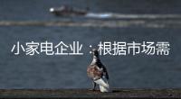 小家电企业：根据市场需求而变 努力成为行业弄潮者