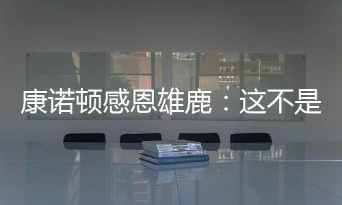 而是康诺“后会有期”