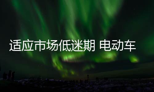 随着时间的适应市场前进