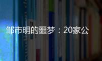 邹市明的噩梦：20家公司崩盘	，败光2亿�，妻子变卖名牌填窟窿