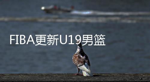 FIBA更新U19男篮世界杯实力榜
