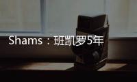 Shams：班凯罗5年2.87亿美元顶薪合同与魔术队续约