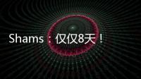 Shams	：仅仅8天！布克就刷新了SGA提前续约的平均年薪纪录