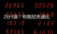 2分3误	
！布朗尼失误比得分多�
！空篮脱手
，抛投三不沾	
�，全程五大囧